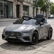 Детская электромобиль M 6292EBLR-11 серый Mercedes с четырьмя моторами