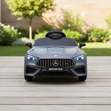 Детская электромобиль M 6292EBLR-11 серый Mercedes с четырьмя моторами фото 21