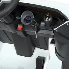 Детский электромобиль M 4560EBLR-1 белый Mercedes с четырьмя моторами по 45W фото 16
