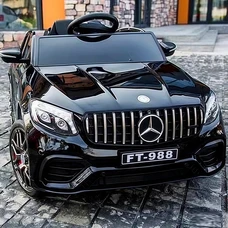 Детский электромобиль M 4560EBLRS-2 черный Mercedes в автопокраске