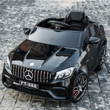 Детский электромобиль M 4560EBLRS-2 черный Mercedes в автопокраске фото 86