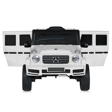 Детский электромобиль джип M 5803EBLR-1 белый Mercedes с мягким сиденьем фото 32