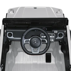 Детский электромобиль джип M 5803EBLR-3 красный Mercedes с мягким сиденьем фото 11