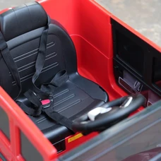 Детский электромобиль джип M 5803EBLR-3 красный Mercedes с мягким сиденьем фото 86