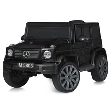 Детский электромобиль джип M 5803EBLR-2 черный Mercedes с мягким сиденьем фото 18