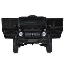 Детский электромобиль джип M 5803EBLR-2 черный Mercedes с мягким сиденьем фото 15