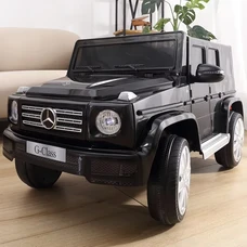 Детский электромобиль джип M 5803EBLR-2 черный Mercedes с мягким сиденьем фото 54