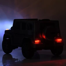 Детский электромобиль джип M 5803EBLRS-2 черный Mercedes в автопокраске фото 16