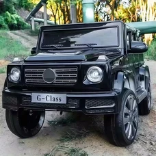 Детский электромобиль джип M 5803EBLRS-2 черный Mercedes в автопокраске фото 37