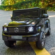 Детский электромобиль джип M 5803EBLRS-2 черный Mercedes в автопокраске фото 54