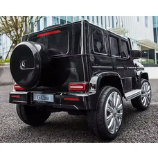 Детский электромобиль джип M 5803EBLRS-2 черный Mercedes в автопокраске фото 63