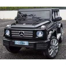 Детский электромобиль джип M 5803EBLRS-2 черный Mercedes в автопокраске фото 86
