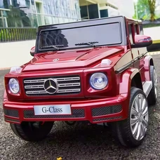 Детский электромобиль джип M 5803EBLRS-3 красный Mercedes в автопокраске