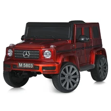 Детский электромобиль джип M 5803EBLRS-3 красный Mercedes в автопокраске фото 16