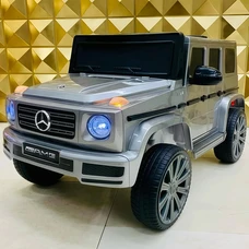 Детский электромобиль джип M 5803EBLRS-11 серый Mercedes в автопокраске