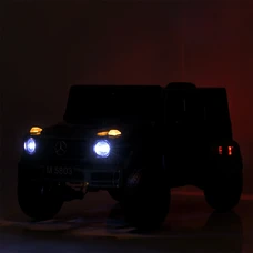 Детский электромобиль джип M 5803EBLRS-11 серый Mercedes в автопокраске фото 16