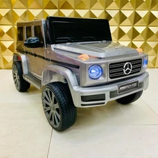 Детский электромобиль джип M 5803EBLRS-11 серый Mercedes в автопокраске фото 21