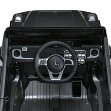 Детский электромобиль джип M 5803EBLR-11 серый Mercedes с мягким сиденьем фото 31