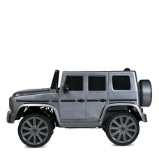 Детский электромобиль джип M 5803EBLR-11 серый Mercedes с мягким сиденьем фото 20