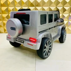 Детский электромобиль джип M 5803EBLR-11 серый Mercedes с мягким сиденьем фото 54