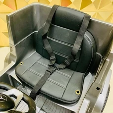 Детский электромобиль джип M 5803EBLR-11 серый Mercedes с мягким сиденьем фото 92