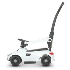 Детская каталка - толокар M 4578-1 белая Mercedes с родительской ручкой фото 21