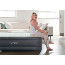 Надувная велюр кровать Intex 64906 размеры 203 х 152 х 46 см фото 54