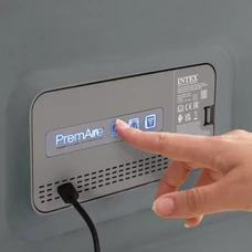 Надувная велюр кровать Intex 64926 размеры 203 х 152 х 46 см фото 16