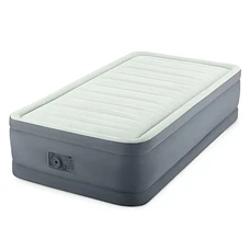 Надувная велюр кровать Intex 64902 размеры 191 х 99 х 46 см