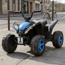 Детский квадроцикл M 6283EL-4 синий на аккумуляторе
