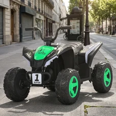 Детский квадроцикл M 6283EL-5 зеленый на аккумуляторе