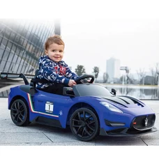 Детский электромобиль M 5105EBLR-4 синий Maserati с четырьмя моторами фото 63