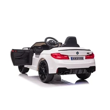 Детский электромобиль M 4791EBLR-1 белый BMW с мягким сиденьем фото 18