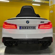 Детский электромобиль M 4791EBLR-1 белый BMW с мягким сиденьем фото 54