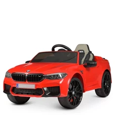 Детский электромобиль M 4791EBLR-3 красный BMW с мягким сиденьем фото 16