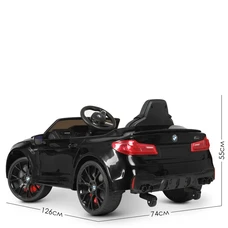 Детский электромобиль M 4791EBLRS-2 черный BMW в автопокраске фото 31