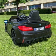 Детский электромобиль M 4791EBLRS-2 черный BMW в автопокраске фото 21