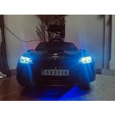 Детский электромобиль M 4791EBLRS-2 черный BMW в автопокраске фото 37