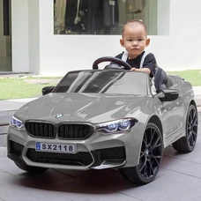 Детский электромобиль M 4791EBLRS-11 серый BMW в автопокраске