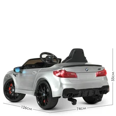 Детский электромобиль M 4791EBLRS-11 серый BMW в автопокраске фото 37