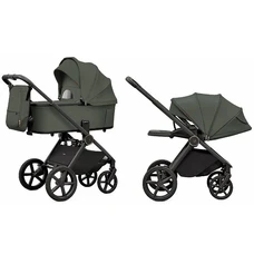 Универсальная коляска 2 в 1 Carrello Ultimo CRL-6701 Baltic Green зеленая с сумочкой фото 21