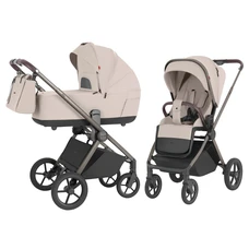 Универсальная коляска 2 в 1 Carrello Ultra CRL-6527 Maple Beige (Color Frame) цветная рама фото 21