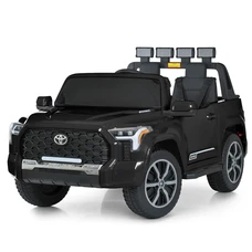 Двухместный детский электромобиль M 6192EBLR-2(24V) черный Toyota 2 мотора по 200W фото 37