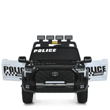 Двухместный детский электромобиль M 6192EBLR-2-1(24V) черно-белый Toyota 2 мотора по 200W фото 14