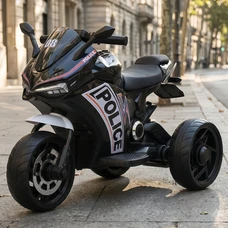 Детский мотоцикл M 4053EL-2 черный Ducati с двумя моторами