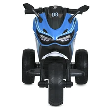 Детский мотоцикл M 4053EL-4 синий Ducati с двумя моторами фото 14