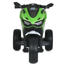 Детский мотоцикл M 4053EL-5 зеленый Ducati с двумя моторами фото 14