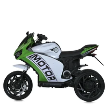 Детский мотоцикл M 4053EL-5 зеленый Ducati с двумя моторами фото 41