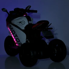 Детский мотоцикл M 4053EL-5 зеленый Ducati с двумя моторами фото 63