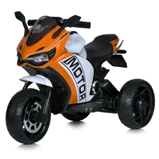 Детский мотоцикл M 4053EL-7 оранжевый Ducati с двумя моторами фото 37